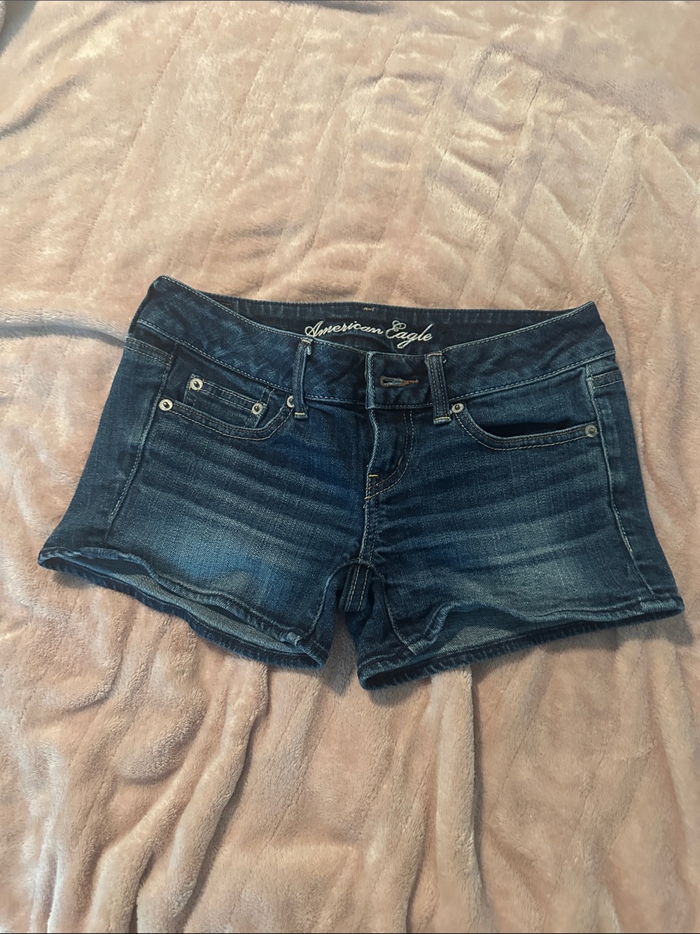 American Eagle Outfitters Indigo Blue Denim Cutoff Shorts